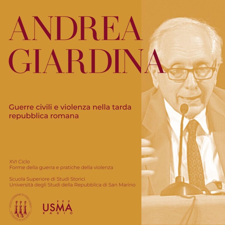 LI. Andrea Giardina – Guerre civili e violenza nella tarda repubblica romana